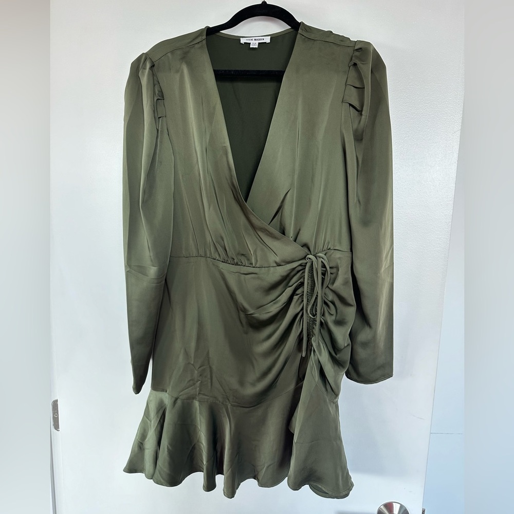 Olive Green Steve Madden Dress Size 12